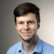 man looking at the camera